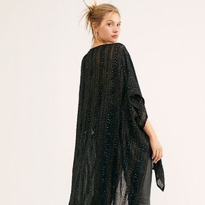 NWT Free People Sequin Day Dream Kimono